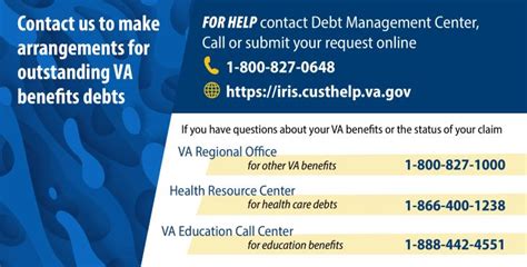 va debt management website.